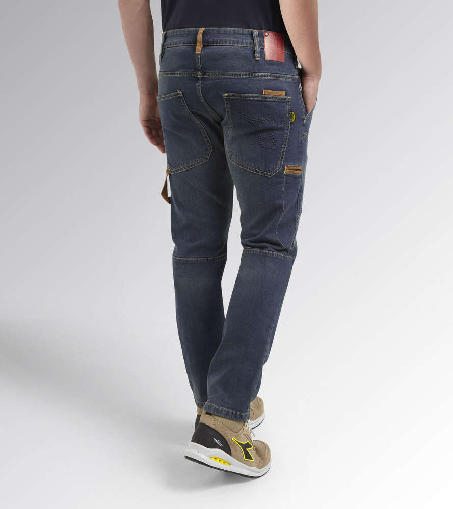 Image du produit PANTALON DENIM T.34 STONE PLUS BLEU DELAVE