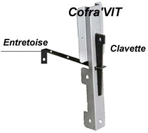 Image du produit COFRA' VIT CLAVETTE  - BTE DE 100 PCES