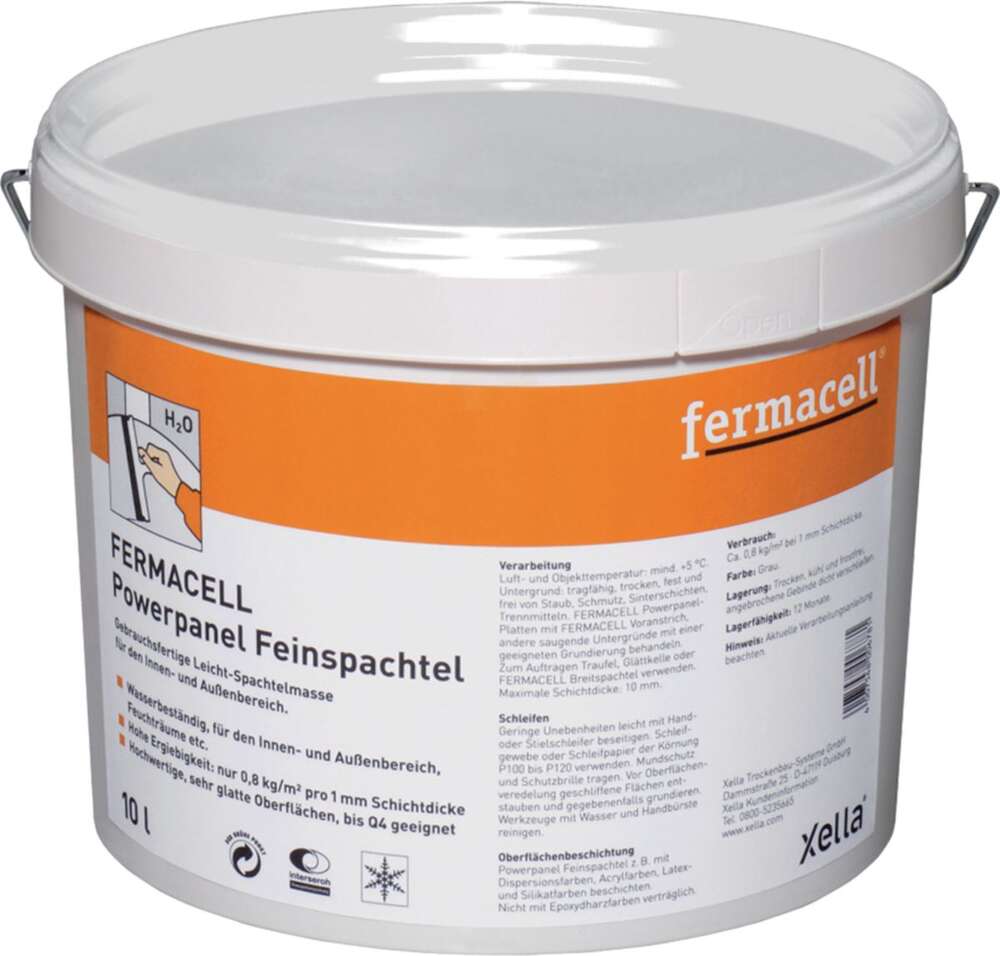 Image du produit ENDUIT FERMACELL POWERPANEL H2O 10L