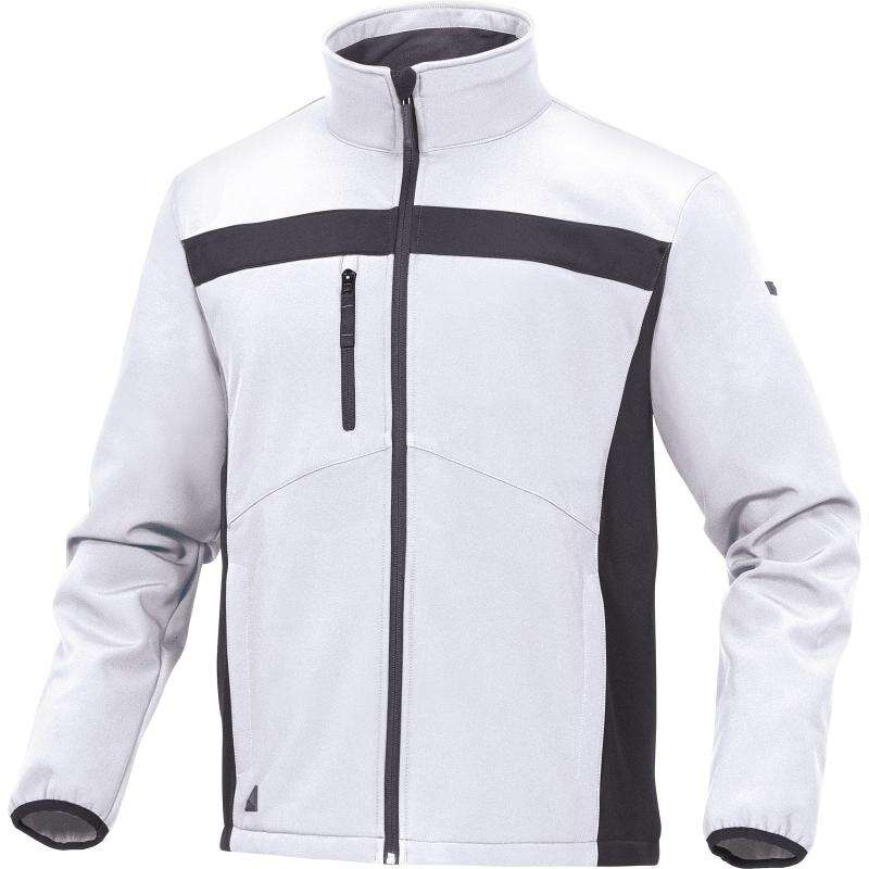 Image du produit VESTE SOFTSHELL BLANC-GRIS T. 3XL - LULEA2