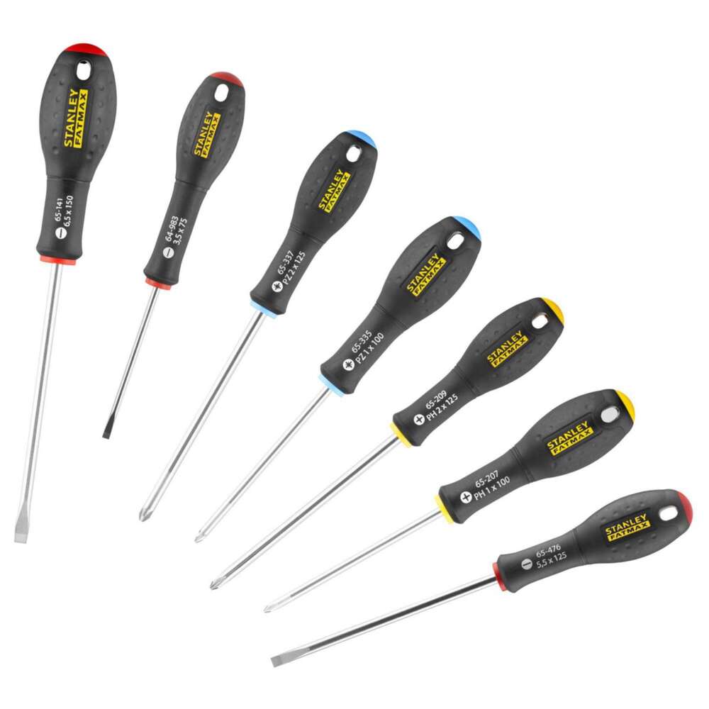 Image du produit TOURNEVIS ELEC + MECA + PH + POZI - JEU DE 7PCS FATMAX