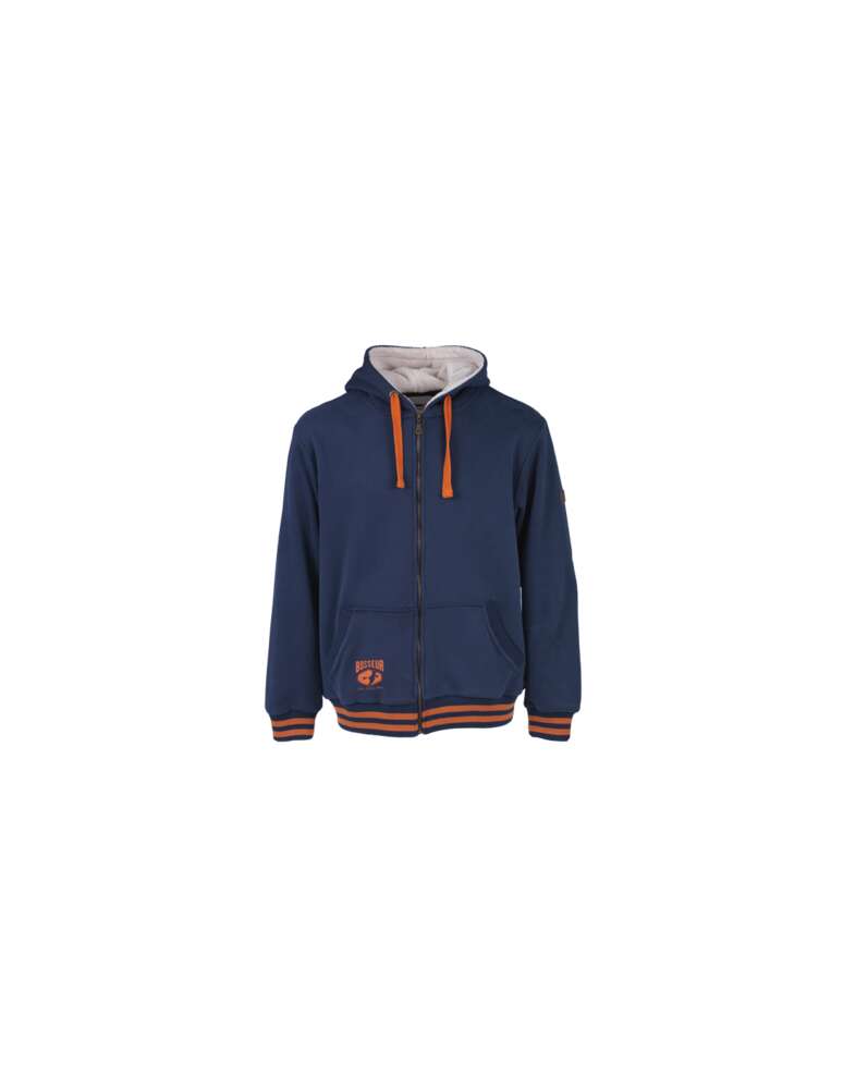 Image du produit SWEAT-SHIRT DOUBLÉ SHERPA OURAL BLEU T. XXL - 11257-005