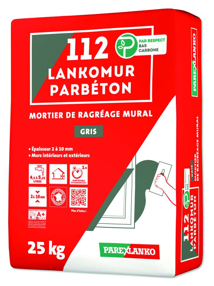 Image du produit LANKO 112 LANKOMUR PARBETON GRIS - SAC 25KG