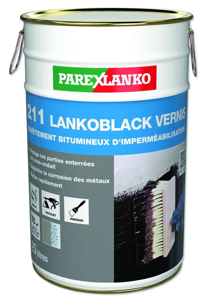 Image du produit LANKO 211 LANKOBLACK VERNIS - SEAU 25KG
