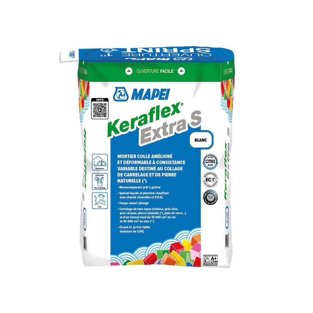 Image du produit SAC 25KGS KERAFLEX  EXTRA S GRIS C2S1TEG - 1193325