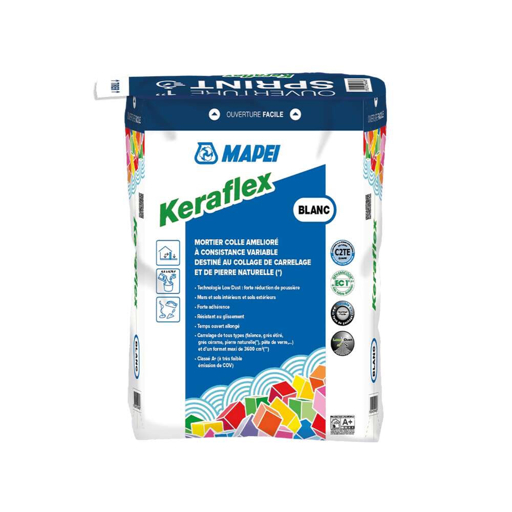 Image du produit SAC KERAFLEX BLANC 25KG