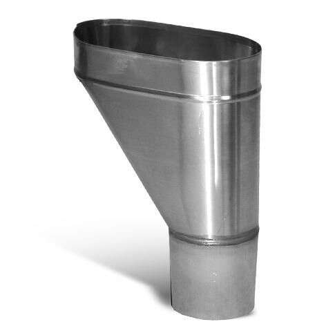 Image du produit CUVETTE ZINC BRANCHEMENT N9 Ø100 SOUDEE A L'ETAIN