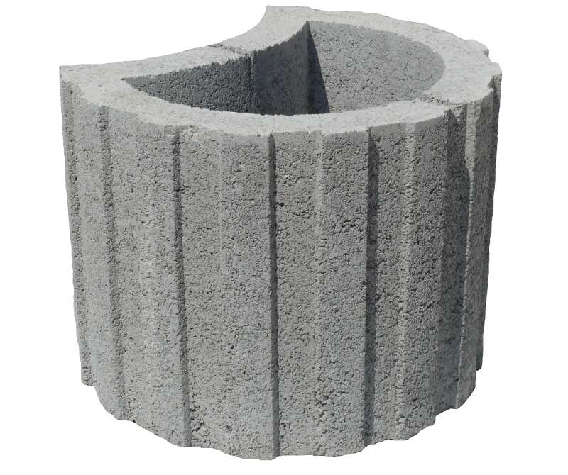 Image du produit MINI - TALUDECOR GRIS Ø 32 HT 24 (16 pces / M²)