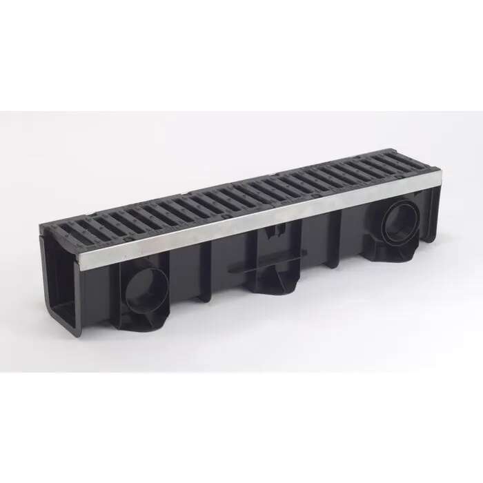 Image du produit CANIVEAU DRAINYL PRO 150 + 2 GRILLES FONTE C250 - 1ML