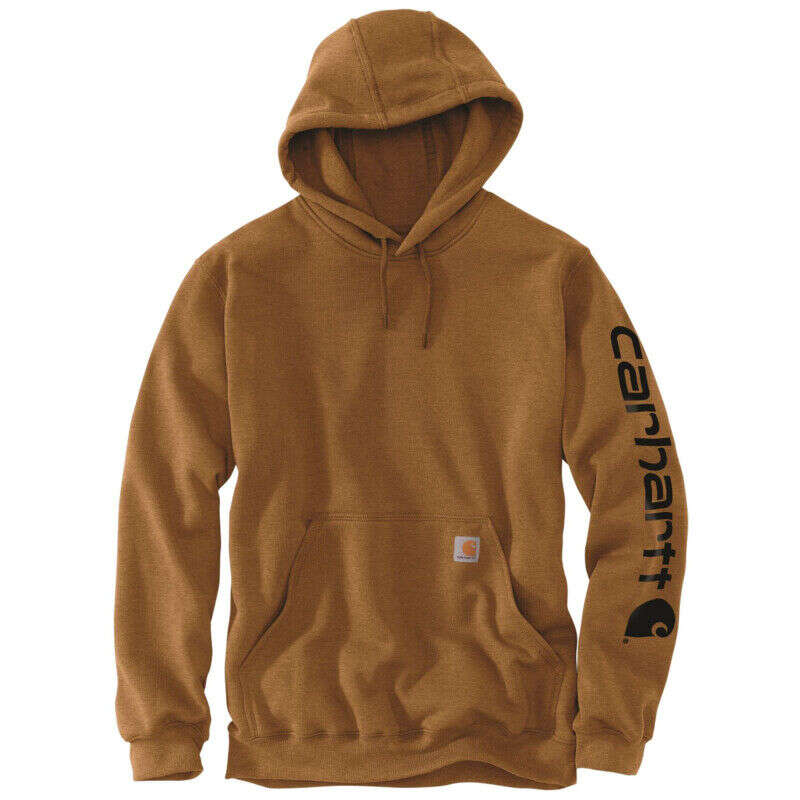 Image du produit SWEAT A CAPUCHE 211 BROWN LOGO MANCHE K288 HOODED
