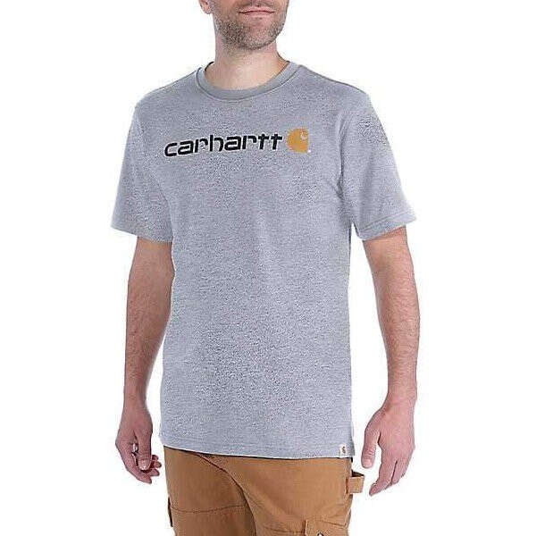 Image du produit CORE LOGO T-SHIRT SS 034 GRIS CLAIR 103361 MANCHE COURTES
