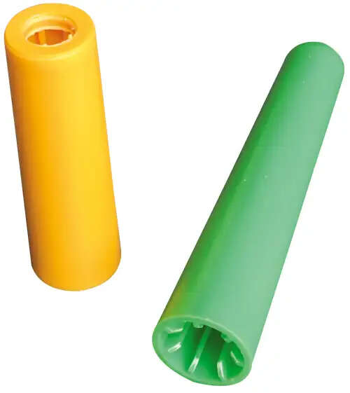 Image du produit CONE ESPACEUR VERT/ORANGE 25 CM NORMAL/EC - SAC 25 PCES