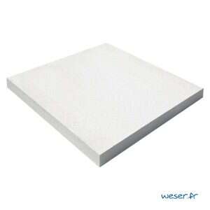 Image du produit CHAPEAU DE PILIER PLAT 50 x 50 BLANC CASSE