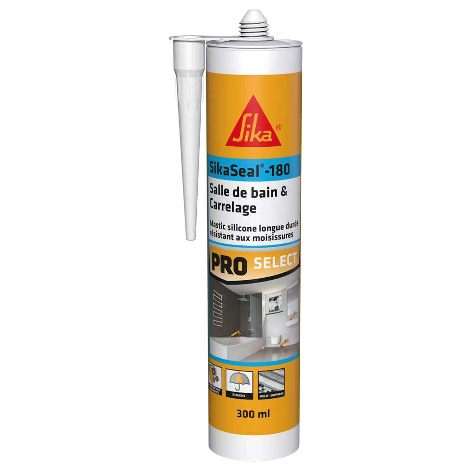 Image du produit SIKASEAL-108 SANITAIRE BLANC 300ml