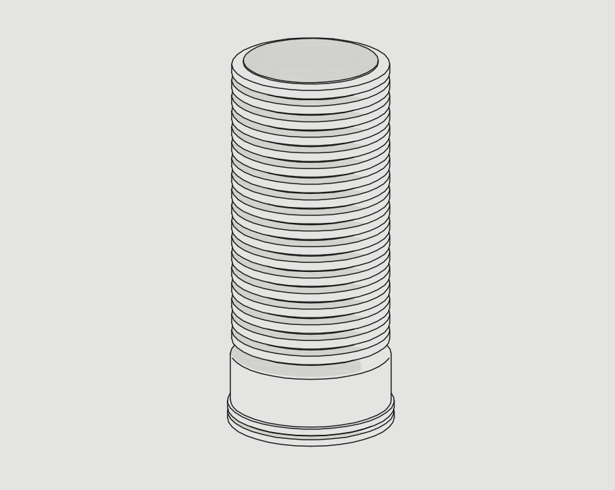 Image du produit SIROBAU REHAUSSE HT. 0,63ML EN PEHD POUR REGARD MODULAIRE DN/ID 300MM