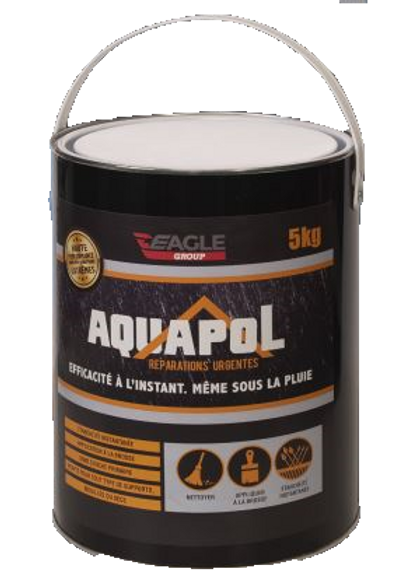 Image du produit AQUAPOL GRIS CLAIR - BIDON DE 5KG (2,5 - 5 M²)