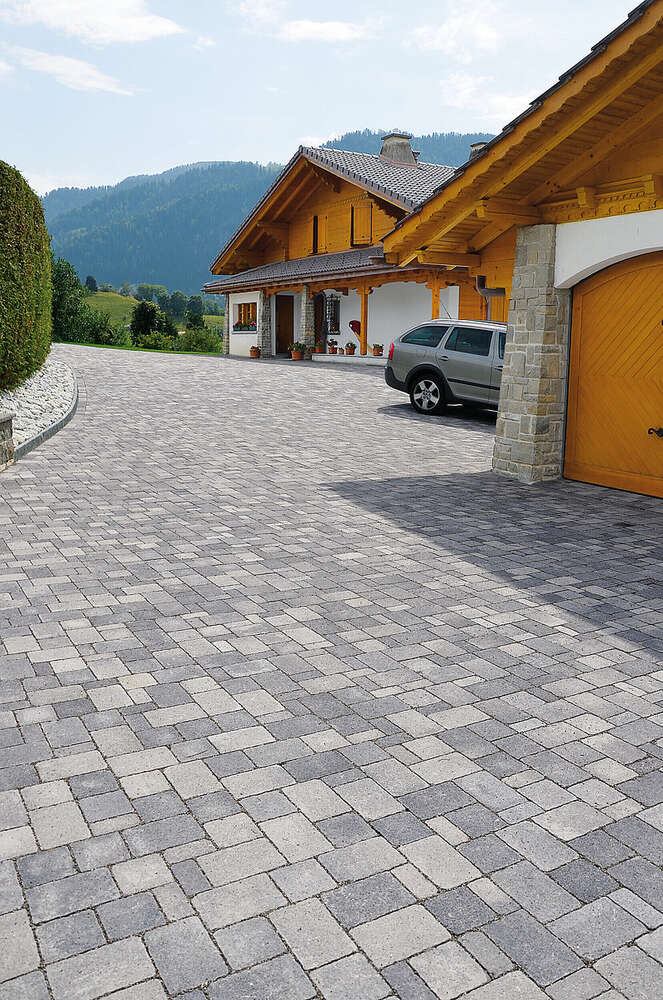 Image du produit PAVES ANTINEA ECO 6CM 13,3/6,6 CM GRIS ARDOISE - 114 PCES/M2