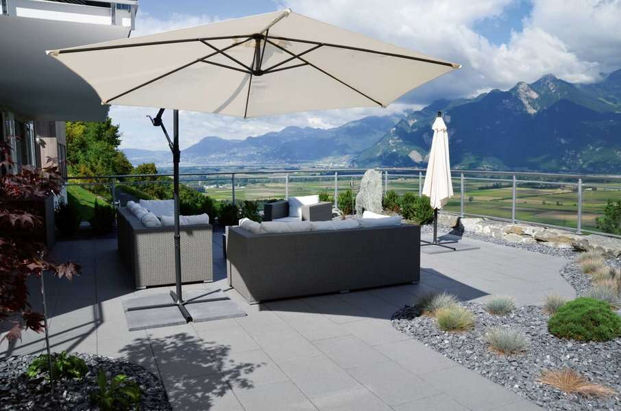 Image du produit DALLE ARCADIA PREMIUM GRIS FONCE 40/40/4,2 CM CLEAN TOP