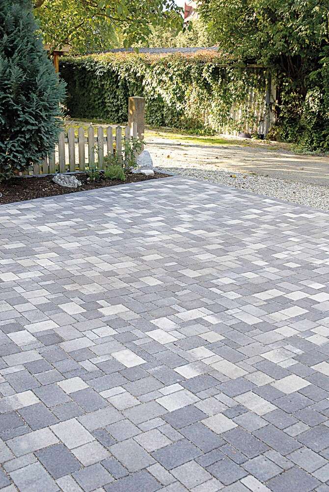 Image du produit PAVES ANTINEA LINO ECO 6CM 13,3/13,3 CM GRIS ARDOISE - 57 PCES/M2