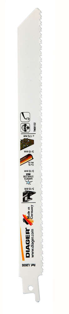 Image du produit 5 LSB LONG 225 MM BIM&Eacute;TAL FLEX DENTURE TWINCUT ALU BOIS AVEC CLOU