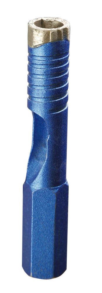 Image du produit "SET 6 PCS FORET DIAMANT BLUE CERAM &Oslash;6MM(X3)-&Oslash;8MM(X2); MANDRIN M14; PIERRE &Agrave; AVIVER"""