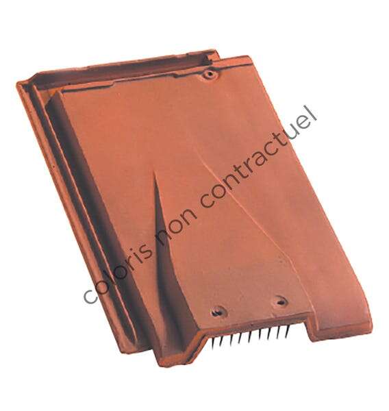 Image du produit EDILIANS HP10 VIEILLE MASSE TUILE DE VENTILATION + GRILLE