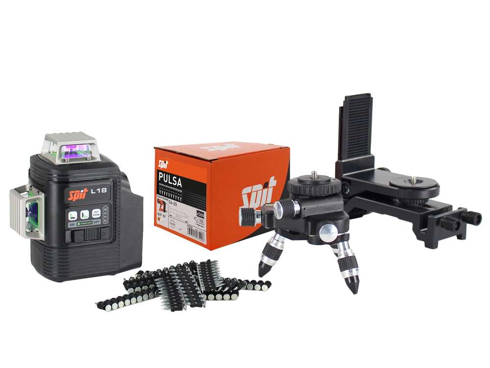 Image du produit PACK LASER L18 BAT+CHG+10000 C6-20