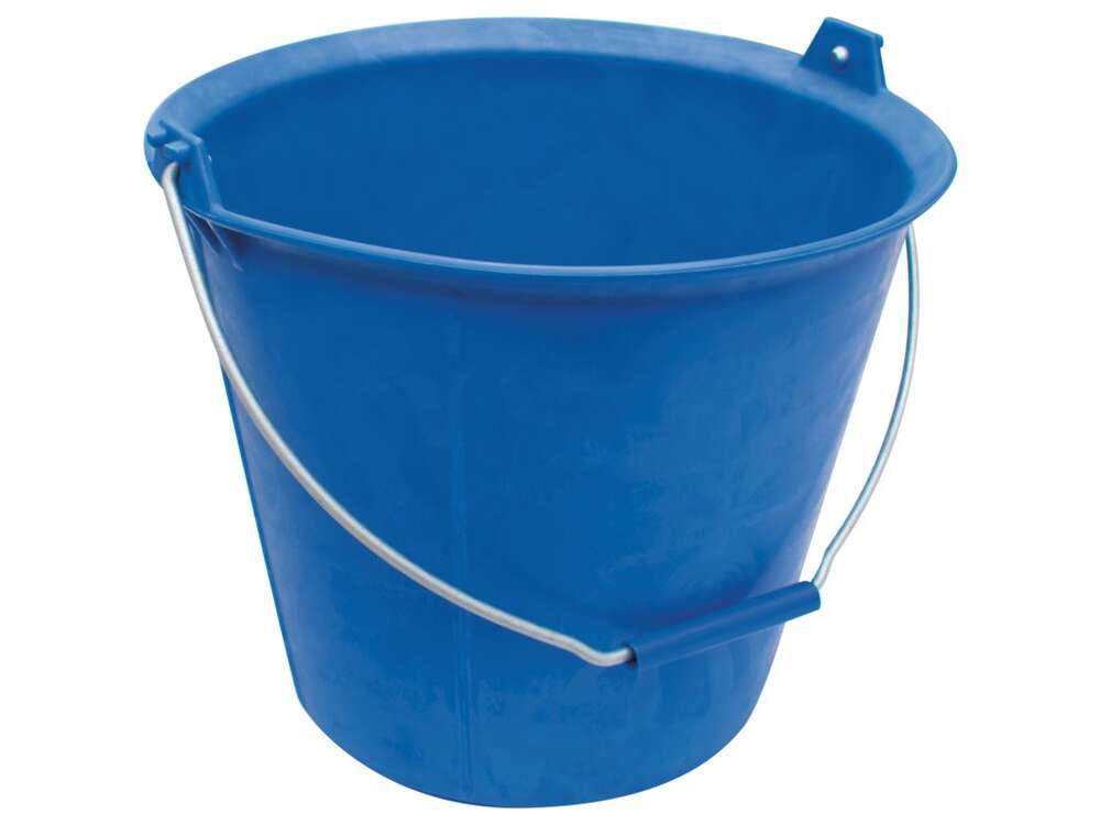 Image du produit SEAU PRO BLEU 13 LITRES A POIGNEE ET ERGOTS ANSE 5,3 MM
