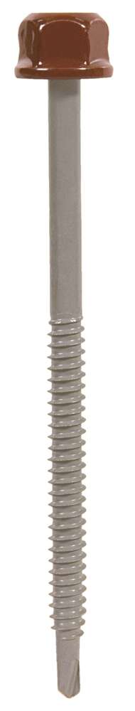 Image du produit VIS T&Ecirc;TALU AUTOPER&Ccedil;EUSE P1 &Oslash;6.3 TK12 LAQU&Eacute;E RAL 7022 GRAPHITE - SACHET 100 PCE