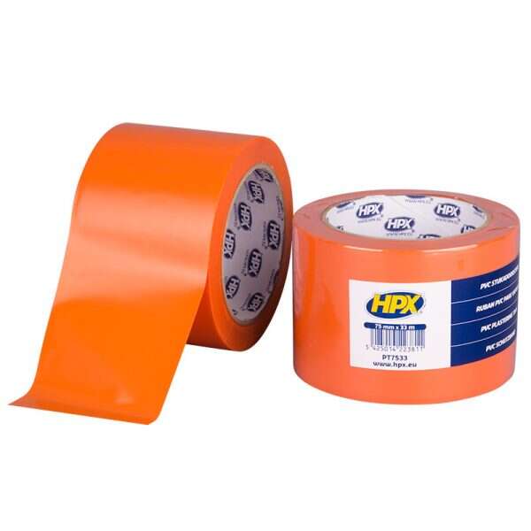 Image du produit RUBAN PREM PVC 75MM X 33M ORANGE PARE VAPEUR