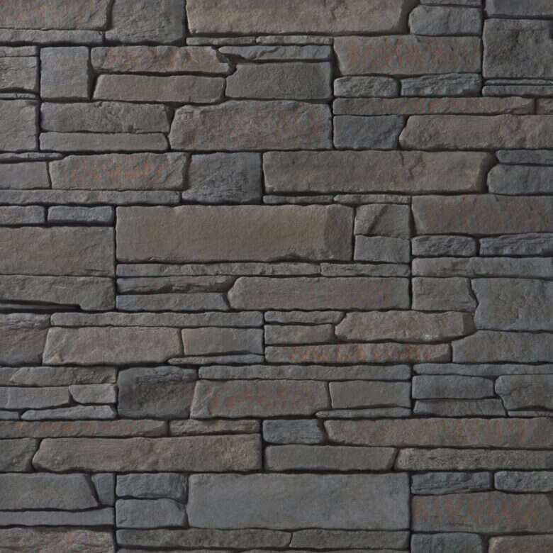 Image du produit PAREMENT ROCKY MOUNTAIN ANTHRACITE - 1 PQT = &plusmn; 0,25 M&sup2; AVEC 4 DIMENSIONS DIFFERENTES