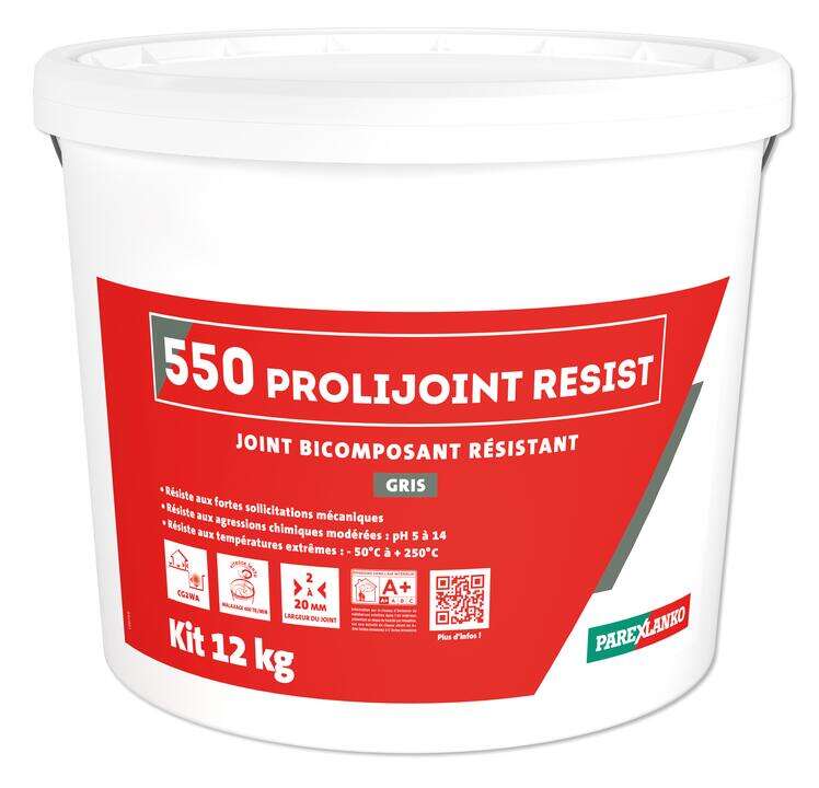 Image du produit LANKO 550 PROLIJOINT RESIS GRIS - SAC 12KG
