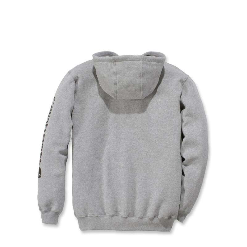Image du produit SWEAT A CAPUCHE E20 GRIS CLAIR LOGO MANCHE K288 HOODED