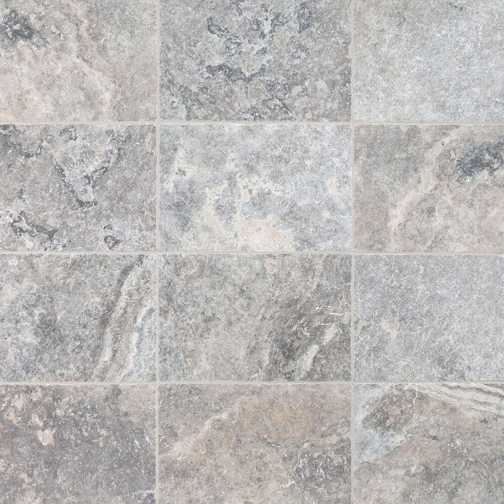 Image du produit DALLE TRAVERTIN SILVER OP4 T/C 61X40,6X3
