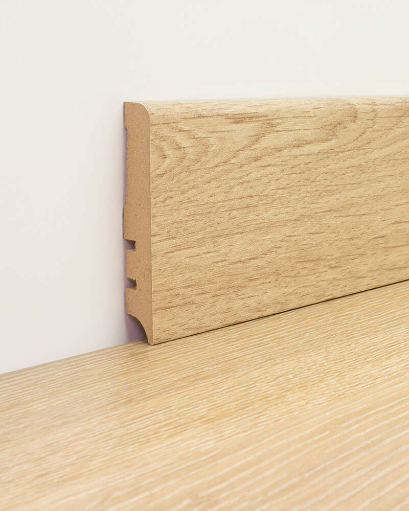 Image du produit PLINTHES MDF 80 x 2150 MM EP.14MM PLACAGE BOIS ASSORTIES