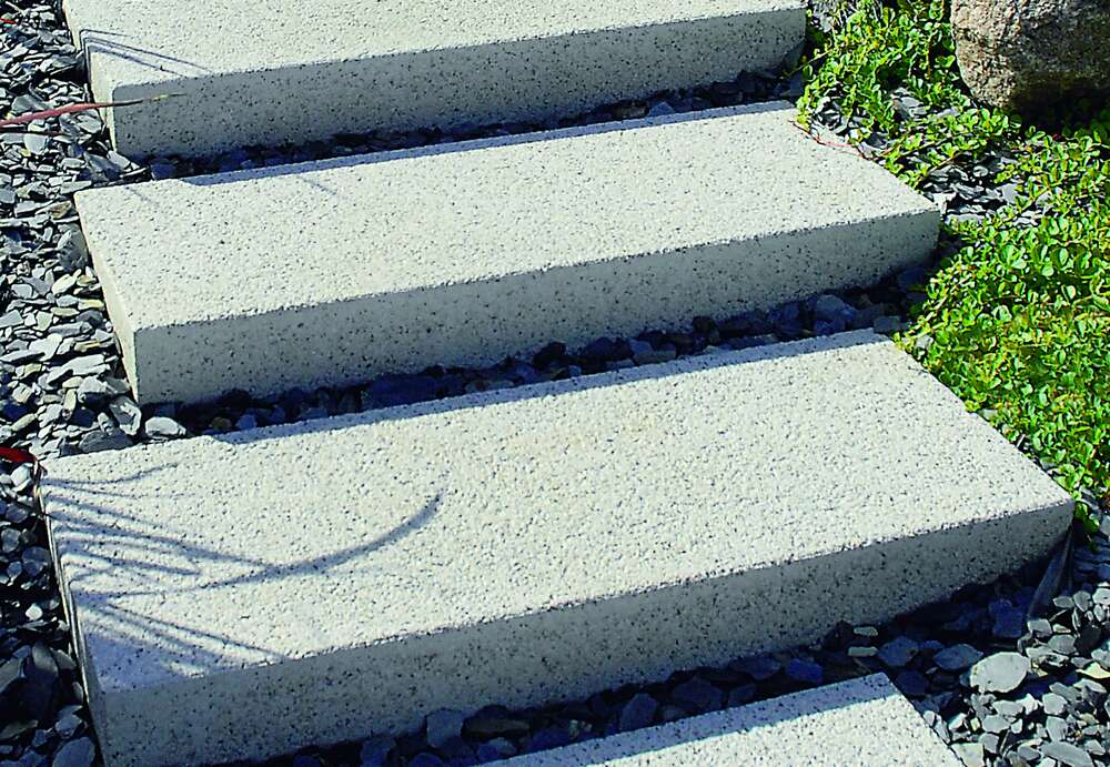 Image du produit TOCANO BLOC-MARCHE 120X40X14 NR.153 GRANIT BLANC GRENAILLEE CLEAN TOP