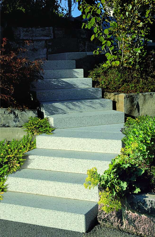 Image du produit TOCANO BLOC-MARCHE 120X40X14 NR.153 GRANIT BLANC GRENAILLEE CLEAN TOP