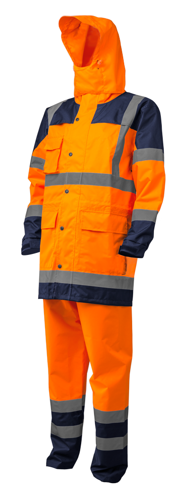 Image du produit HYDRA ENSEMBLE DE PLUIE HI-VIZ ORANGE/MARINE
