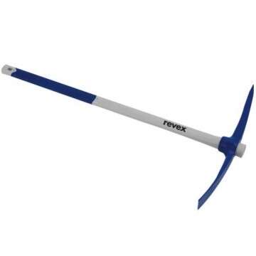 Image du produit PIOCHE TERRASSIER &OElig;IL ROND 2,5KG AVEC MANCHE TRI-MATIERE