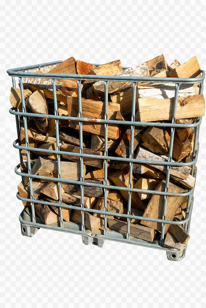 Image du produit BOIS DE CHAUFFAGE FEUILLUS (H&Ecirc;TRE, CH&Ecirc;NE) PALOX DE 1200 LITRES