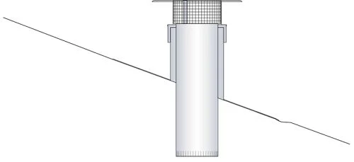 Image du produit SORTIE DE TOIT VENTILATION ROUGE BRIQUE VENTELIA 15-25&deg; UNIVERS.TUILE