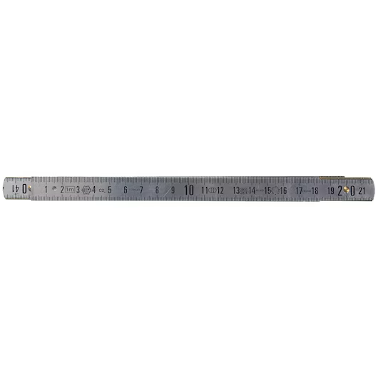 Image du produit MESURE PLIANTE 2M X 15MM GRAVEMAT DURALUMIN
