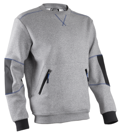 Image du produit HATO PULL MOLLETON GRIS CHINE CLAIR