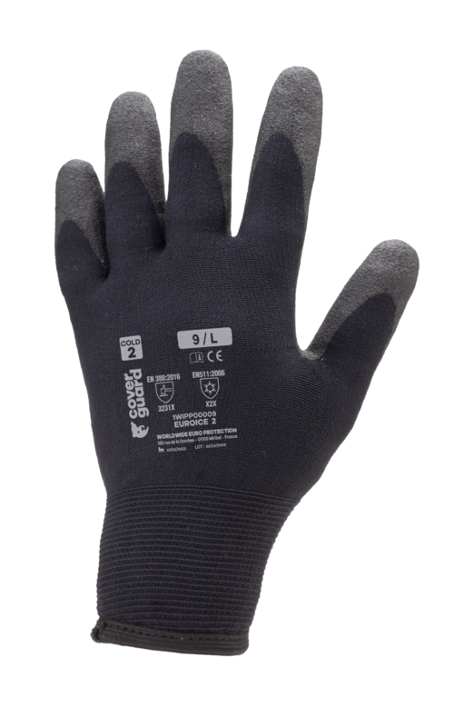 Image du produit GANTS EUROICE 2 PVC - HPT NOIR