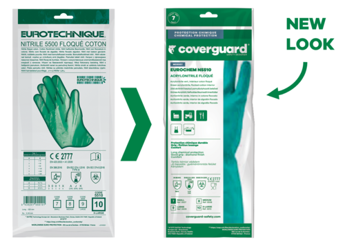 Image du produit GANTS VERT EUROCHEM 5510 NITRILE EP. 0,38 MM