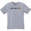 Image du produit CORE LOGO T-SHIRT SS 034 GRIS CLAIR 103361 MANCHE COURTES