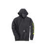 Image du produit SWEAT A CAPUCHE E26 GRIS FONCE LOGO MANCHE K288 HOODED