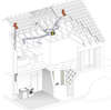 Image du produit SORTIE DE TOIT VENTILATION NOIR VENTELIA 25-35&deg; UNIVERS. TUILE