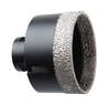 Image du produit SCIE TR&Eacute;PAN DIAMANT &Oslash;45 MM &Agrave; SEC AVEC EMMANCHEMENT M14 POUR MEULEUSE