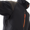 Image du produit YUKI II VESTE SOFTSHELL NOIRE/CITROUILLE